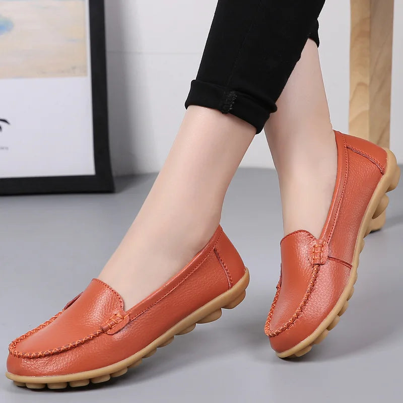 Chaussures Cuir Confort Slip-On Respirantes | MDN Store