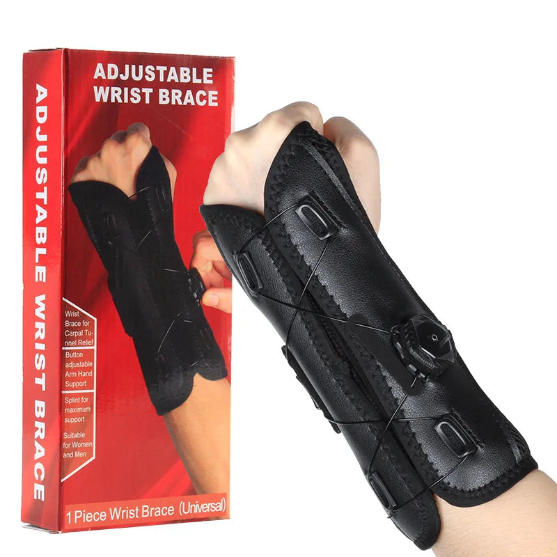 Attelle Poignet Ajustable Plaque Acier Protection Tendon | MDN Store