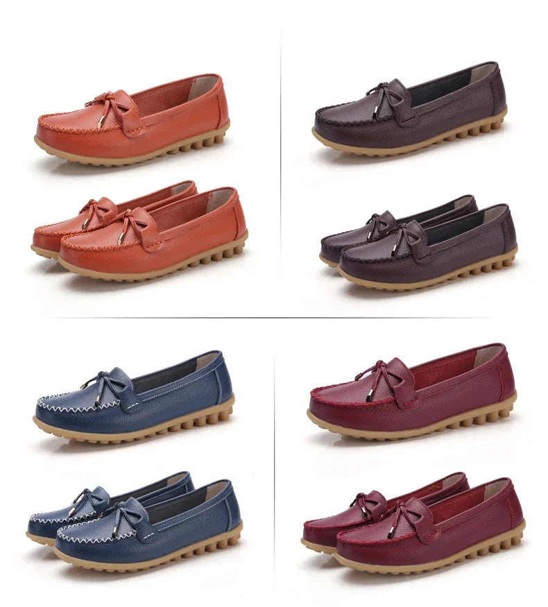 Ballerines Cuir Souple Confort Femme | MDN Store