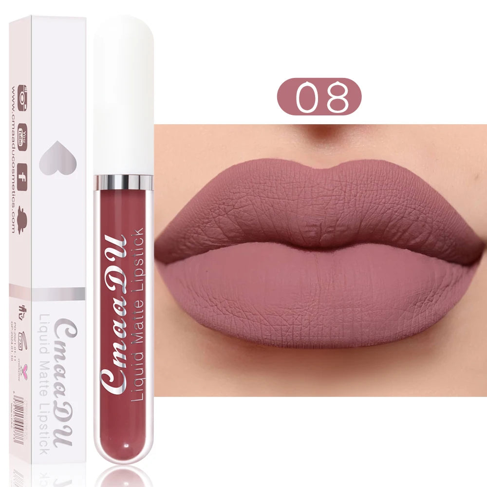 Gloss Lèvres Mat CmaaDu Imperméable Longue Tenue Teinture Rouge | MDN Store