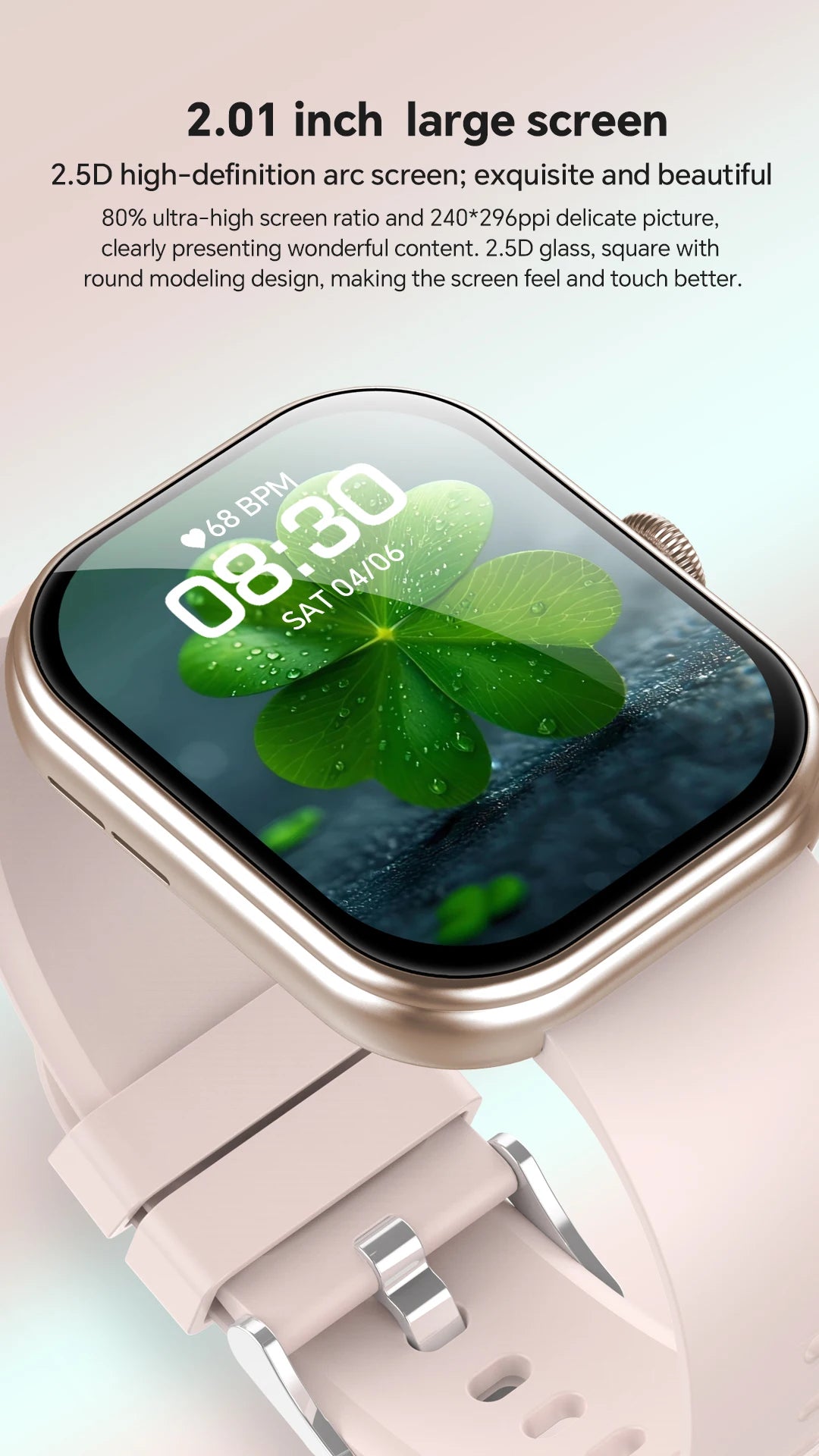 Montre Connectée 1000mAh 2.01" 30 Jours Autonomie | MDN