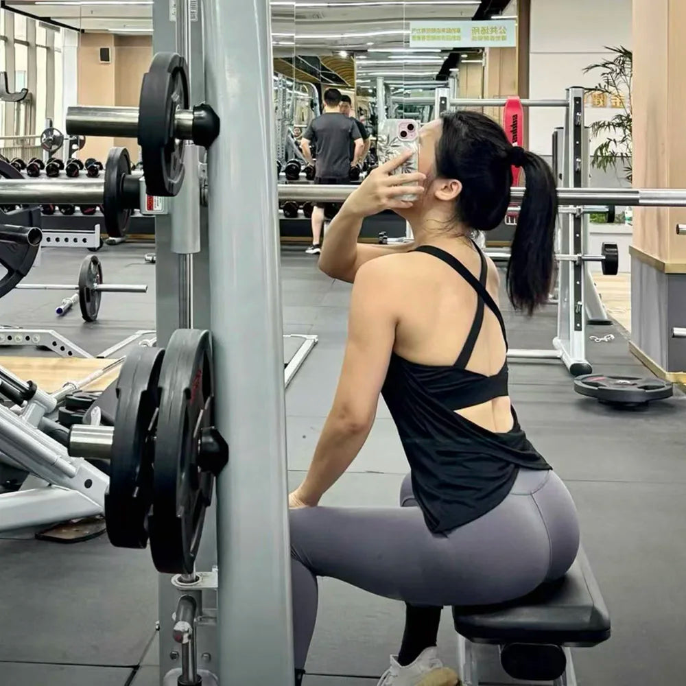 Brassière Sport Femme Antichoc Coussinets Yoga Fitness | MDN Store