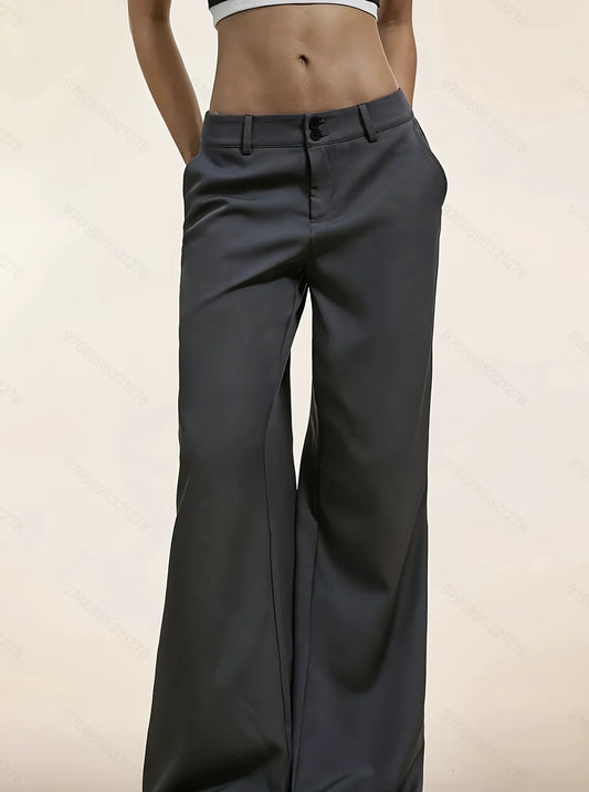 Pantalon Tailleur Femme Élégant - Coupe Droite Polyvalente Bureau | MDN