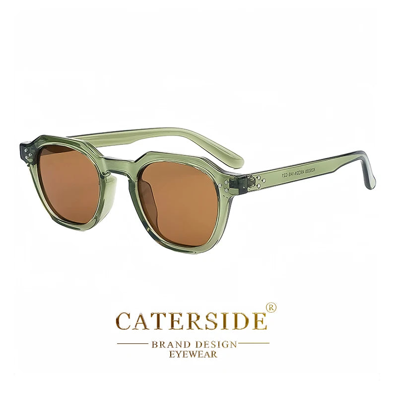 CATERSIDE Lunettes de Soleil Polarisées Rétro Femme Monture TR90 Ultra-Légère UV400 | MDN Store 25