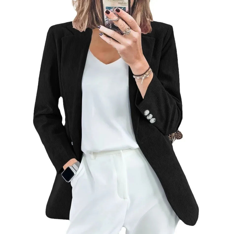 Cardigan Velours Côtelé Slim | MDN Store