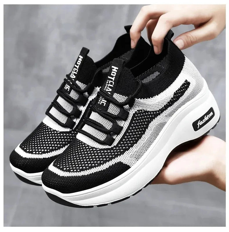 Chaussures Casual Femme Semelle Épaisse Respirantes Confort | MDN