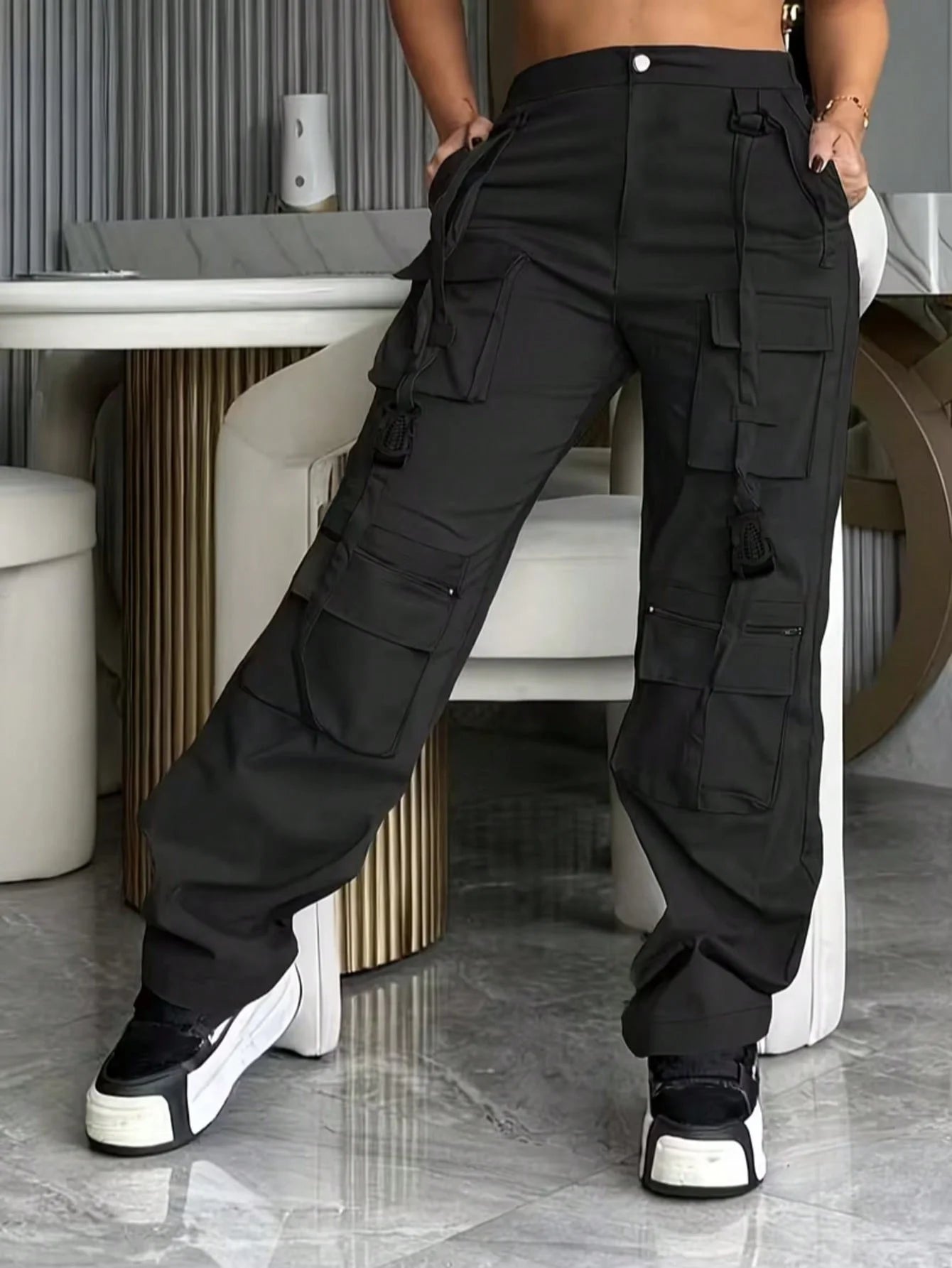 Pantalon noir taille XS femme - MDN Store 25
