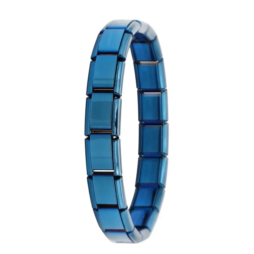 Bracelet Femme Elastique Charme Acier Inoxydable 9mm | MDN Store