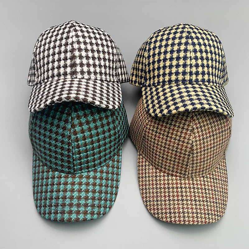Casquette Baseball Pied-de-Poule | MDN Store