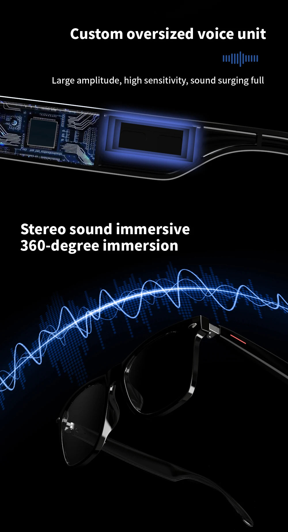 Lunettes Connectées Bluetooth Audio Sport | MDN