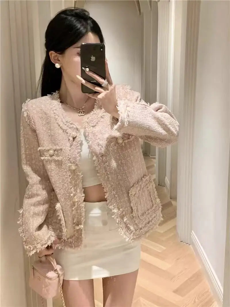 Veste Courte Bouclé Style Français | MDN Store
