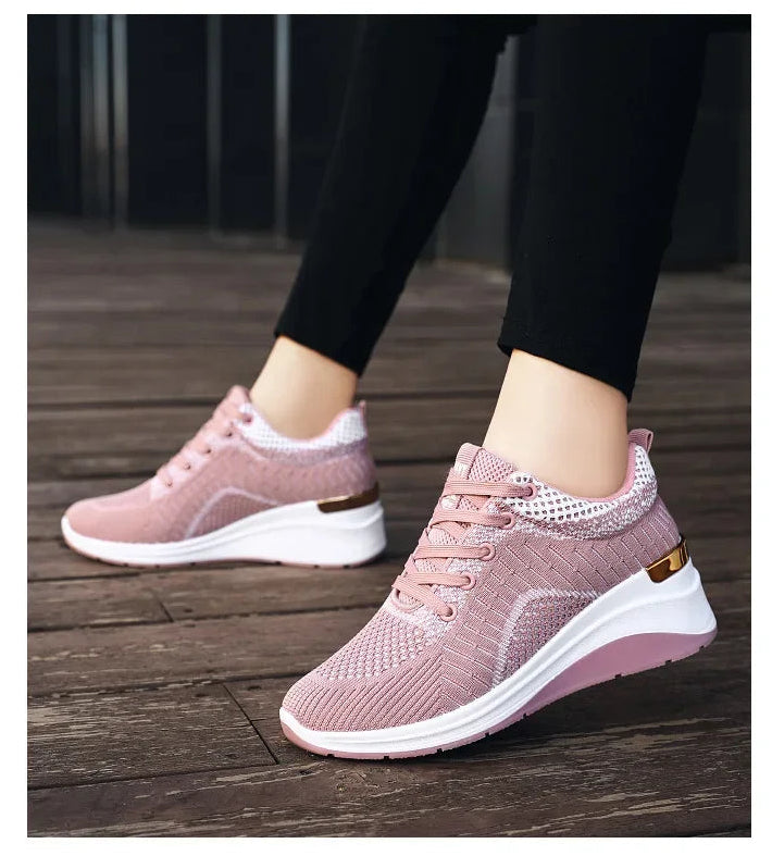 Baskets Compensées Femme Respirantes Semelle EVA Été | MDN