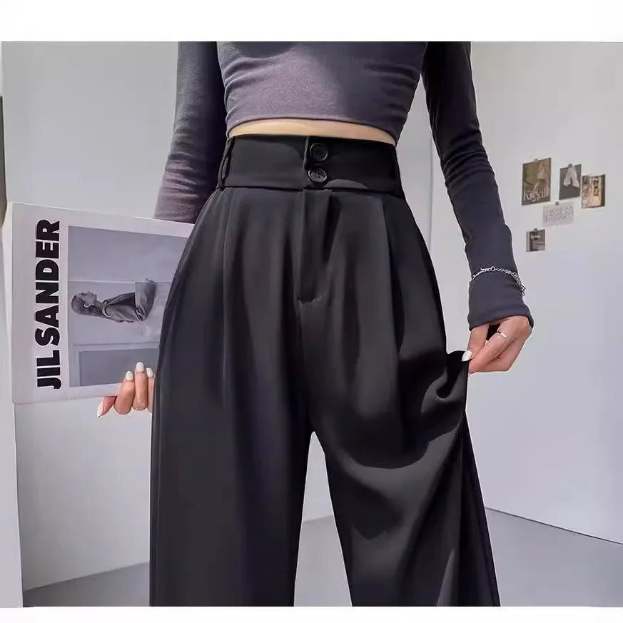 Pantalon noir taille L' femme - MDN Store 25