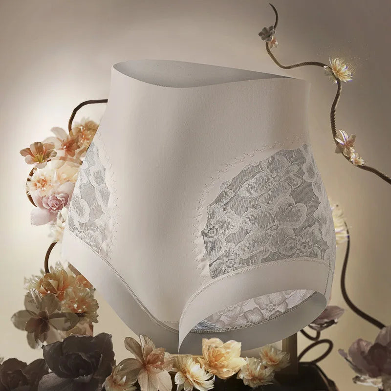 Lot 2 Culottes Gainantes Taille Haute Femme Sans Coutures - Gaine Ventre Plat Minceur | MDN