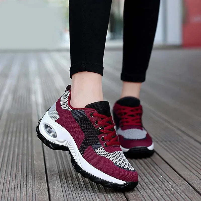 Baskets Mesh Compensées Femme | MDN Store