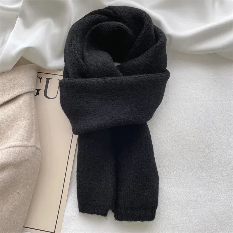 Écharpe femme unie en mélange de coton | MDN Store 25