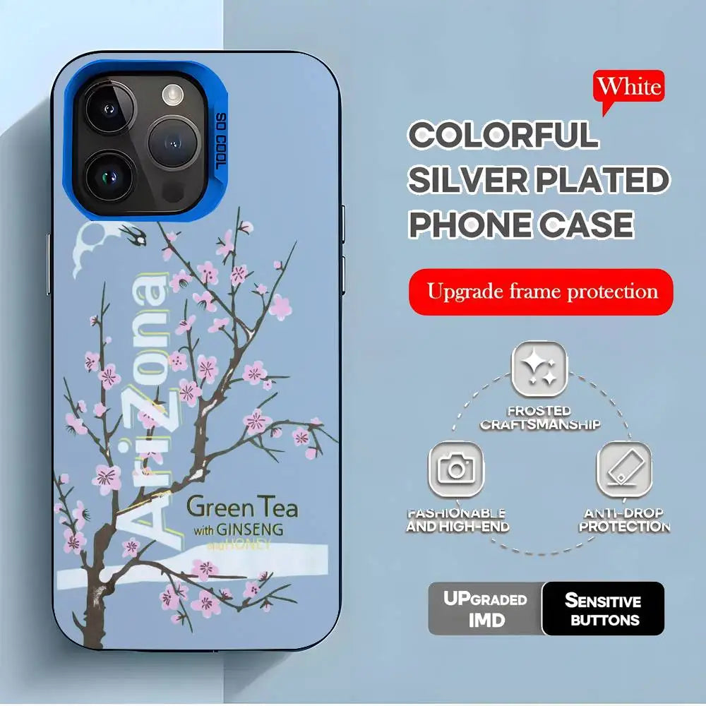 Coque iPhone Arizona Iced Tea Vaporwave Aesthetic - 16 15 14 13 | MDN Store