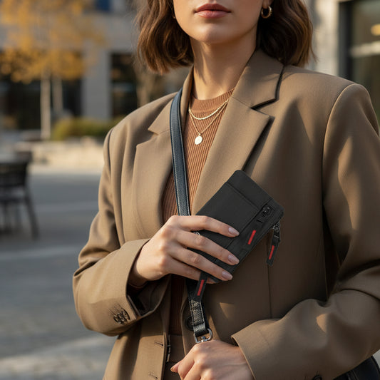 Mini Portefeuille RFID Nylon Mixte - Porte-Monnaie Compact | MDN