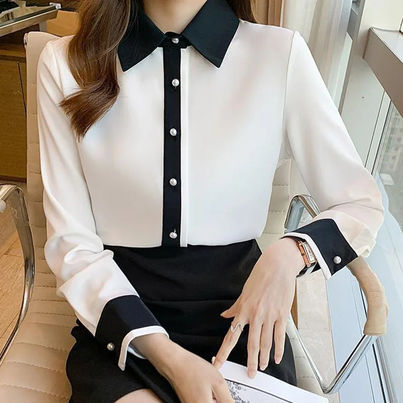 Chemisier BLANC taille XL femme - MDN Store 25
