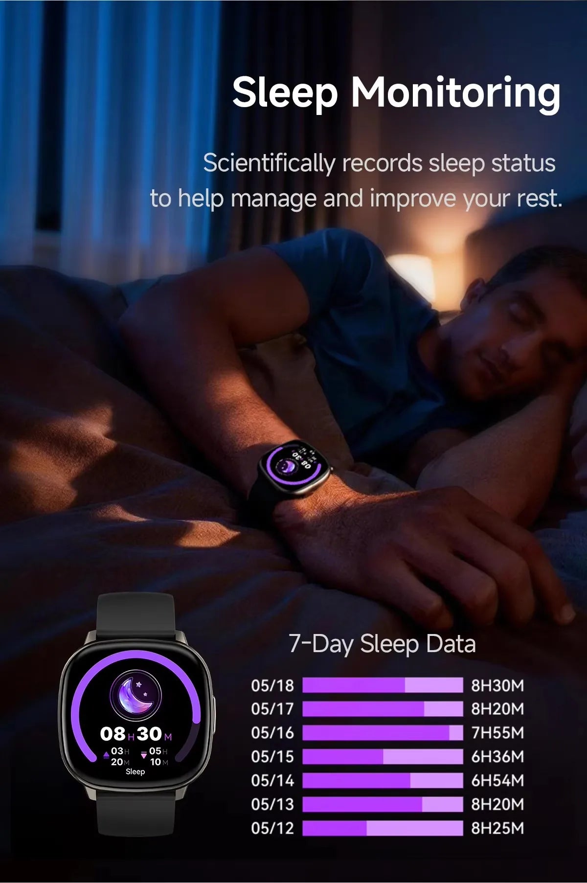 Montre Connectée AMOLED 1.73" Appels Bluetooth | MDN