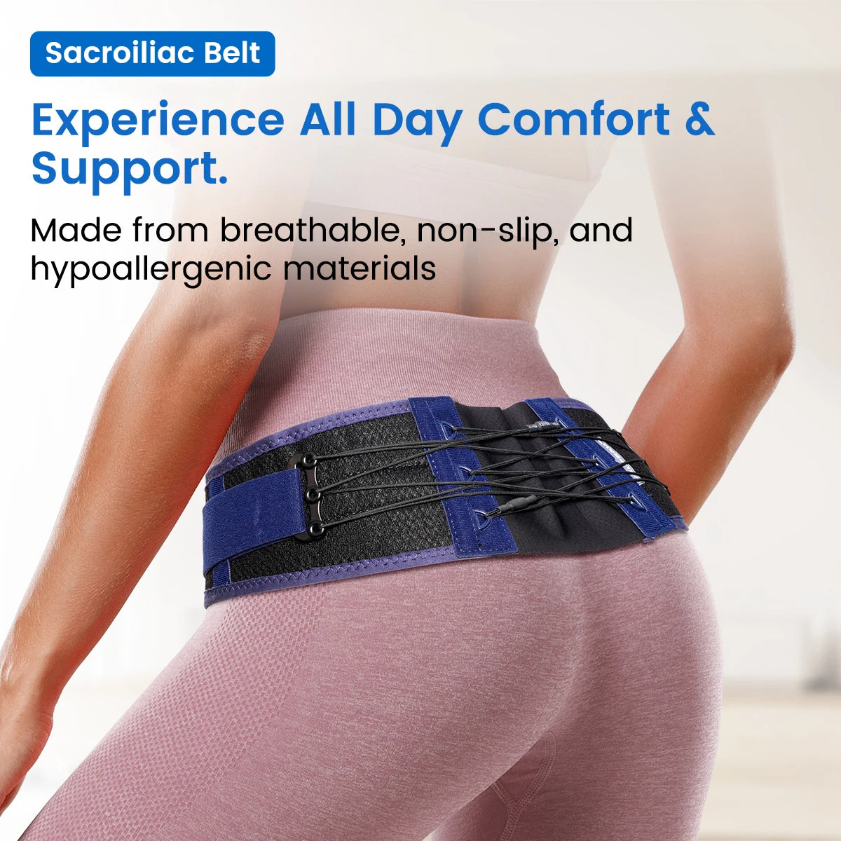 Ceinture Sacro-Iliaque Hanche Sciatique Réglable Homme Femme | MDN Store