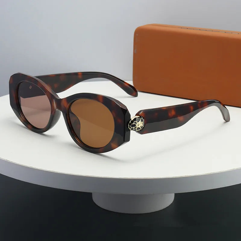 Lunettes Soleil Cat Eye Serpent Métal | MDN Store