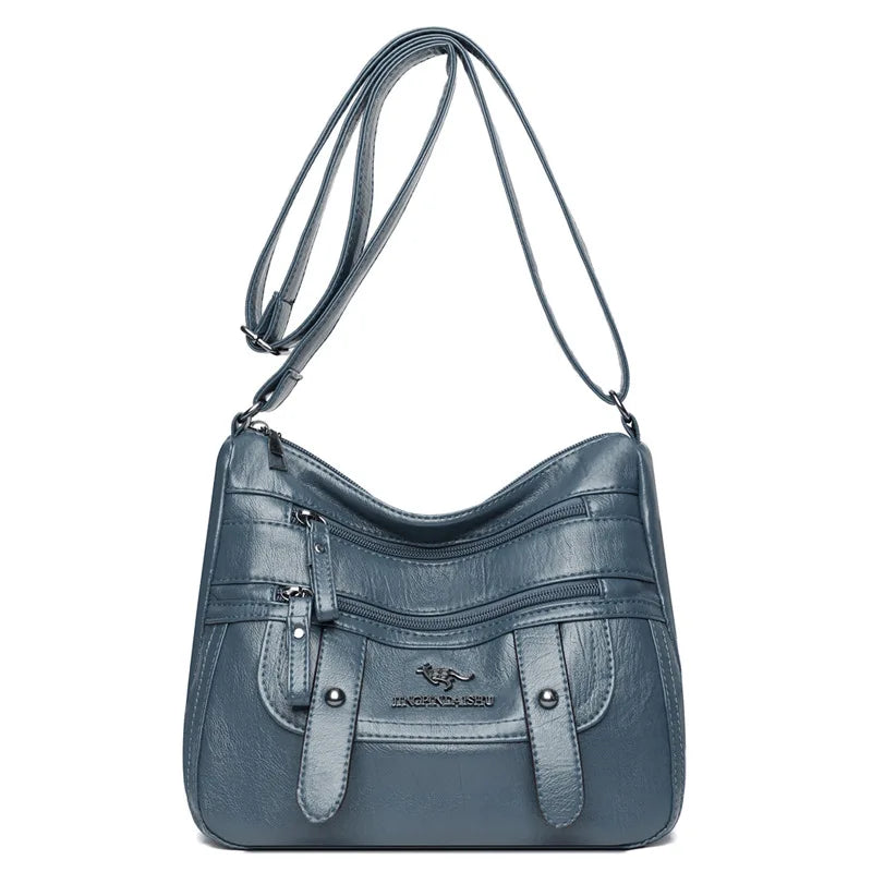 Sac Bandoulière Femme Cuir Souple Grande Capacité Élégant | MDN Store