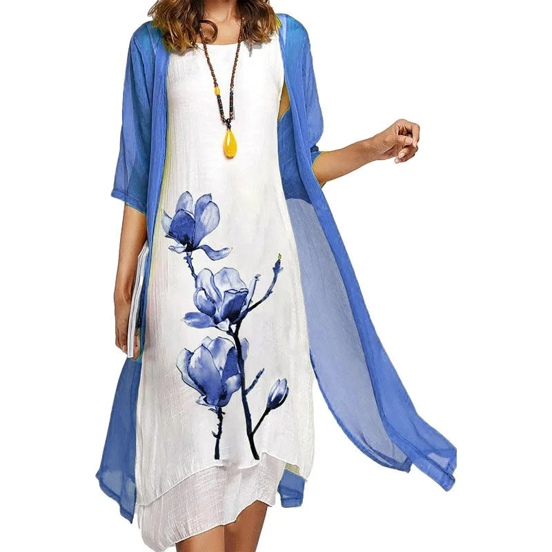 Robe Gris clair taille XXXL femme - MDN Store 25