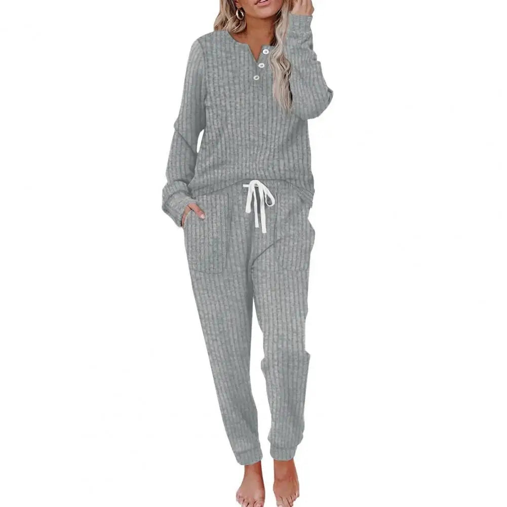 Ensemble Pyjama Femme Côtelé Confort | MDN Store