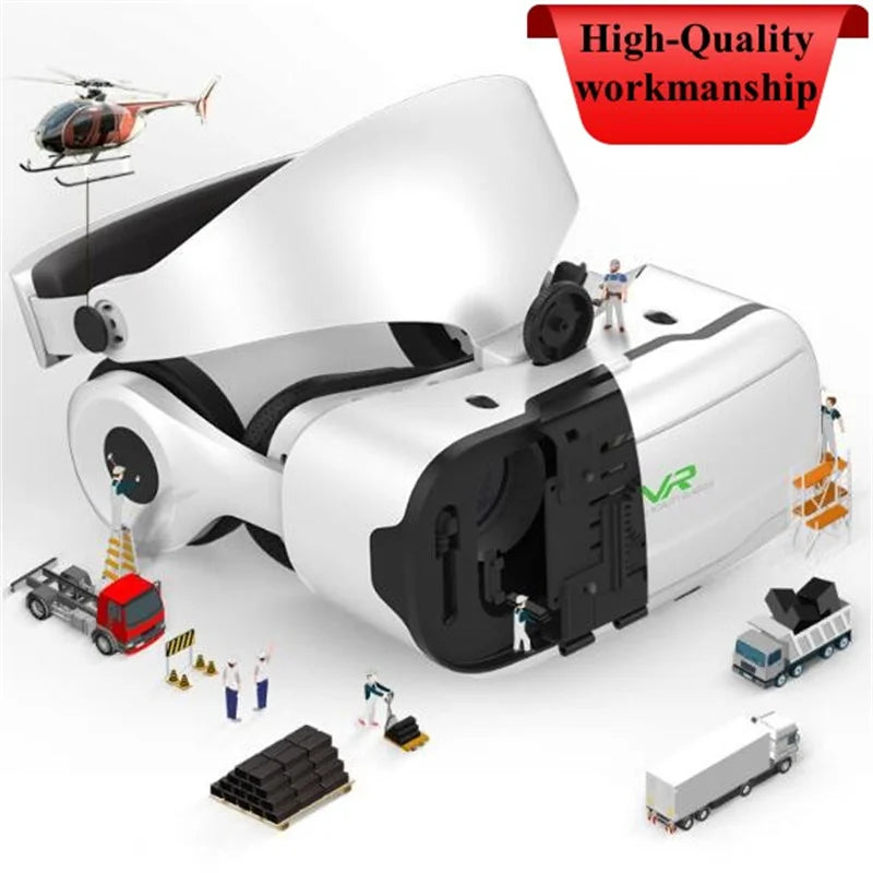 Casque VR 3D IMAX HD Réalité Virtuelle Google Cardboard - iOS Android | MDN Store