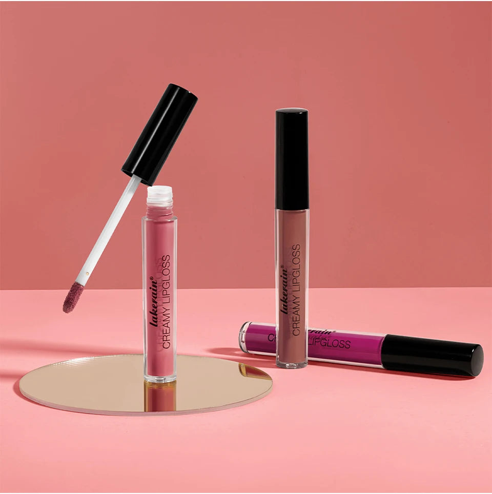 Gloss Lèvres Crémeux Imperméable 8 Couleurs Velours Mat Hydratant | MDN Store