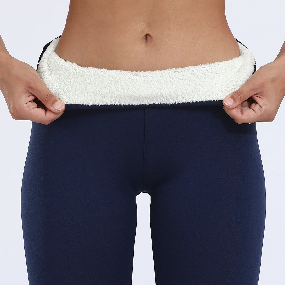 Legging Femme Hiver Chaud Doublé Polaire Taille Haute | MDN Store