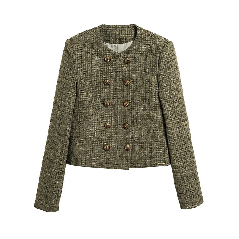 Veste Tweed Élégante Poches | MDN Store