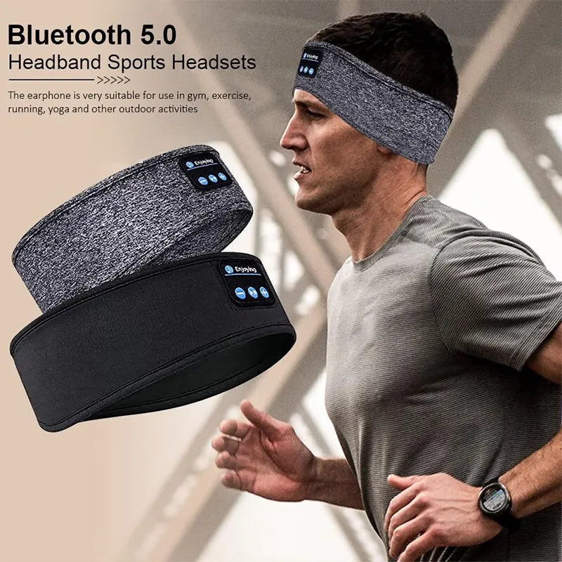 Ecouteurs Bluetooth Bandeau Elastique Sommeil Sport Masque Yeux | MDN Store 25