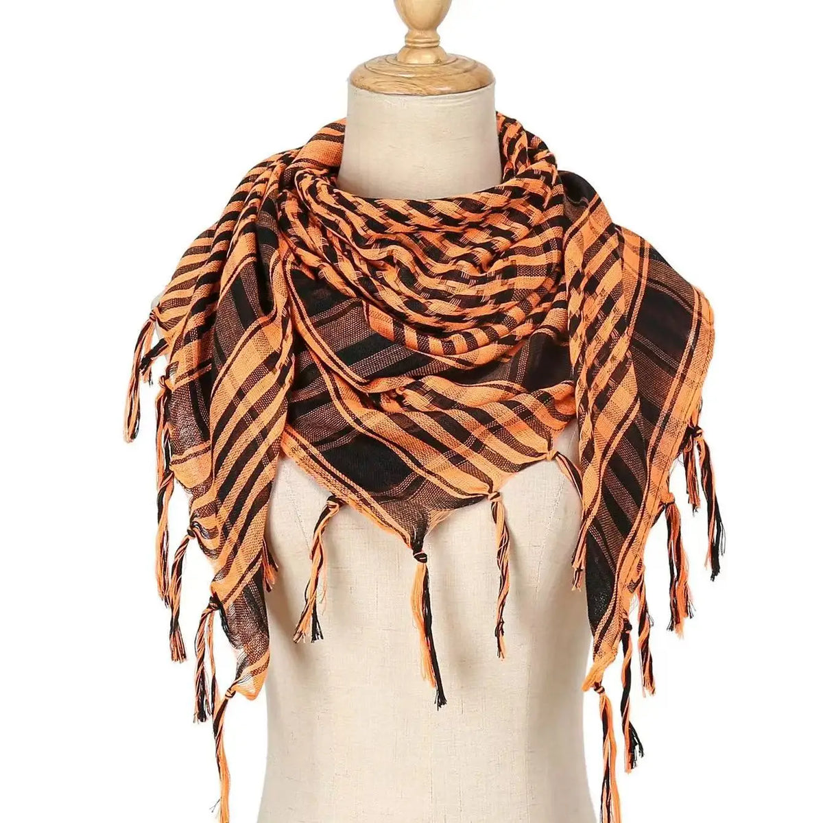 Foulard carré en polyester motif cachemire | MDN Store 25