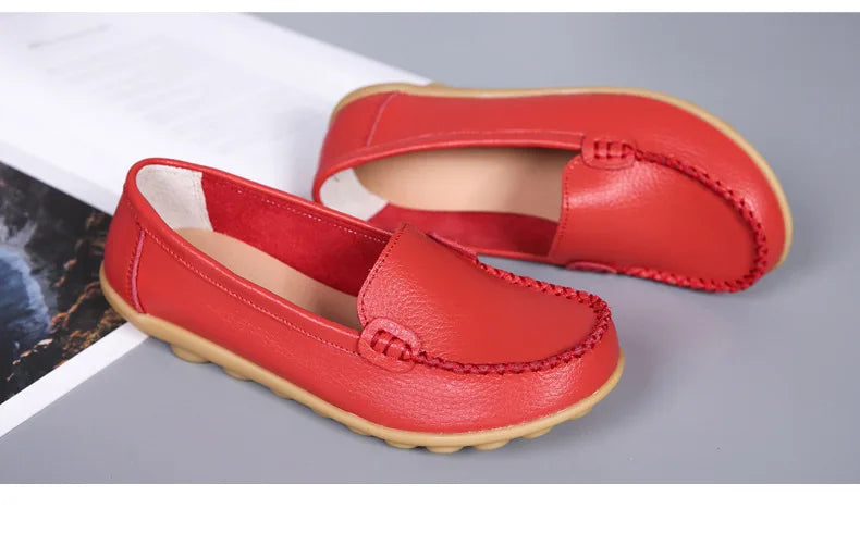 Chaussures Cuir Confort Slip-On Respirantes | MDN Store