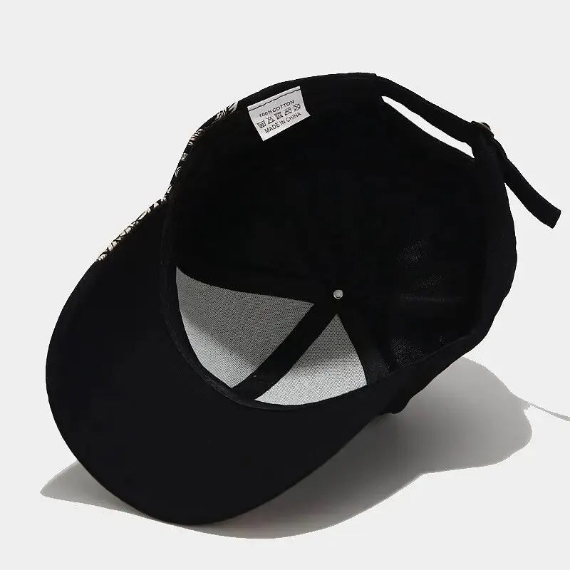 Casquette Baseball Dragon Style Chinois Femme Coton Reglable | MDN Store 25