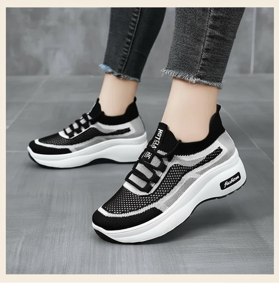 Chaussures Casual Femme Semelle Épaisse Respirantes Confort | MDN