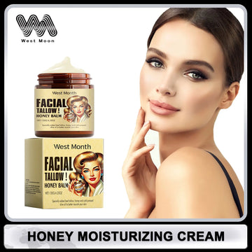 Crème Visage Suif de Bœuf Miel Hydratant Réparateur Élasticité 120g | MDN Store