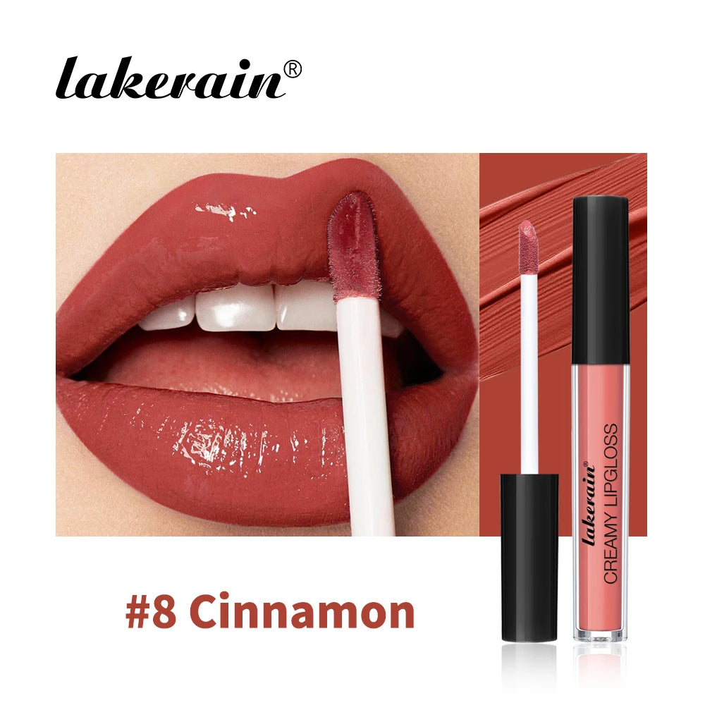 Gloss Lèvres Crémeux Imperméable 8 Couleurs Velours Mat Hydratant | MDN Store