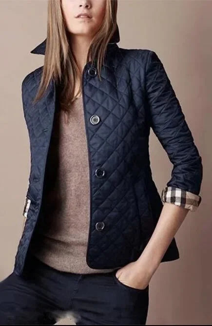 Veste Coton-Soie Col Montant Hiver | MDN Store
