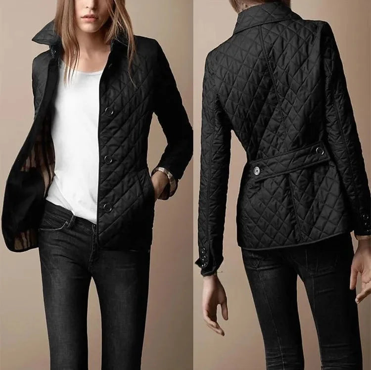 Veste Coton-Soie Col Montant Hiver | MDN Store