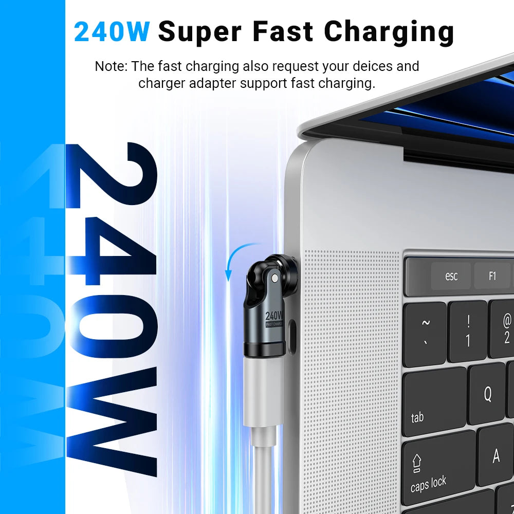 aufu-pd240w-usb-c-a-type-c-otg-adaptateur-540-rota - MDN Store 25