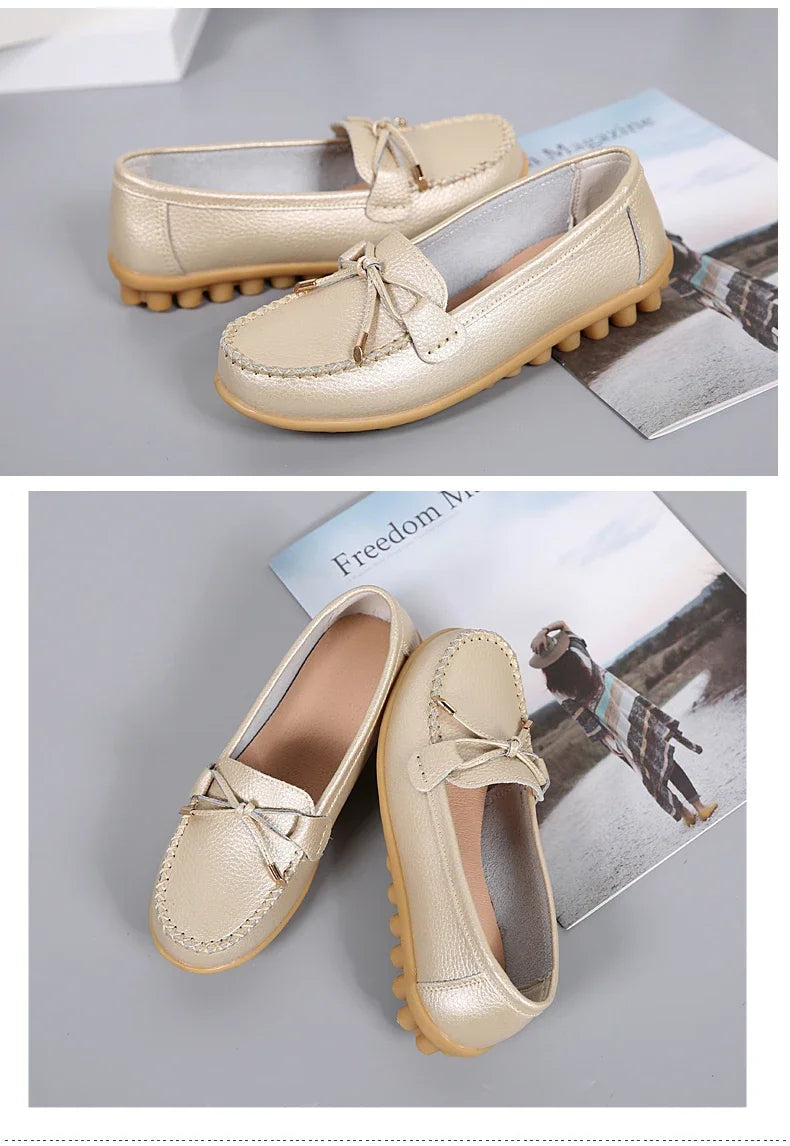 Ballerines Cuir Souple Confort Femme | MDN Store
