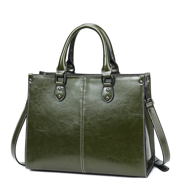 Sac Cuir Véritable Crossbody Bureau | MDN Store