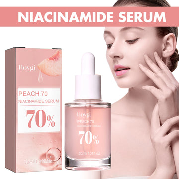 Sérum Visage Pêche 70% Niacinamide 5% Anti-Taches Pores Hydratant 30ml | MDN Store