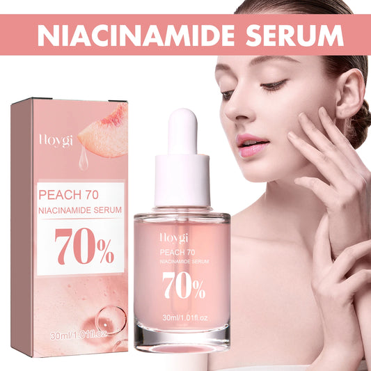 Sérum Visage Pêche 70% Niacinamide 5% Anti-Taches Pores Hydratant 30ml | MDN