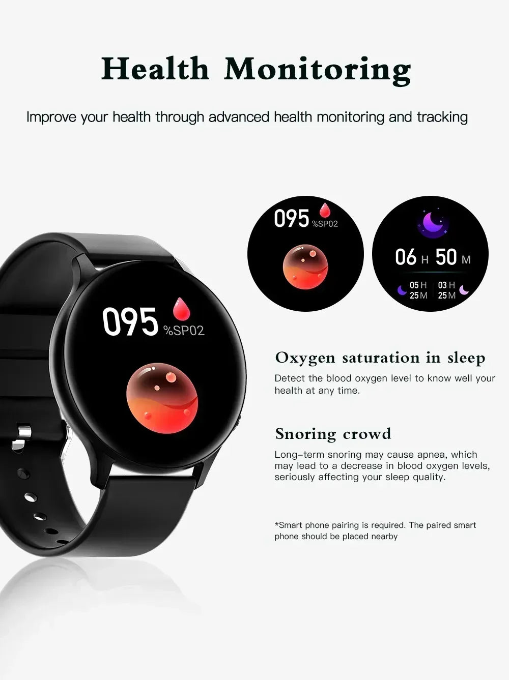 Montre Connectée Acier 1.32" Appels Bluetooth | MDN Store