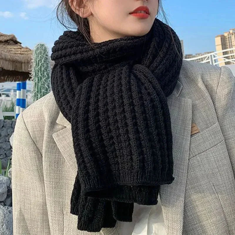 Écharpe Tricotée Thermique Hiver | MDN Store
