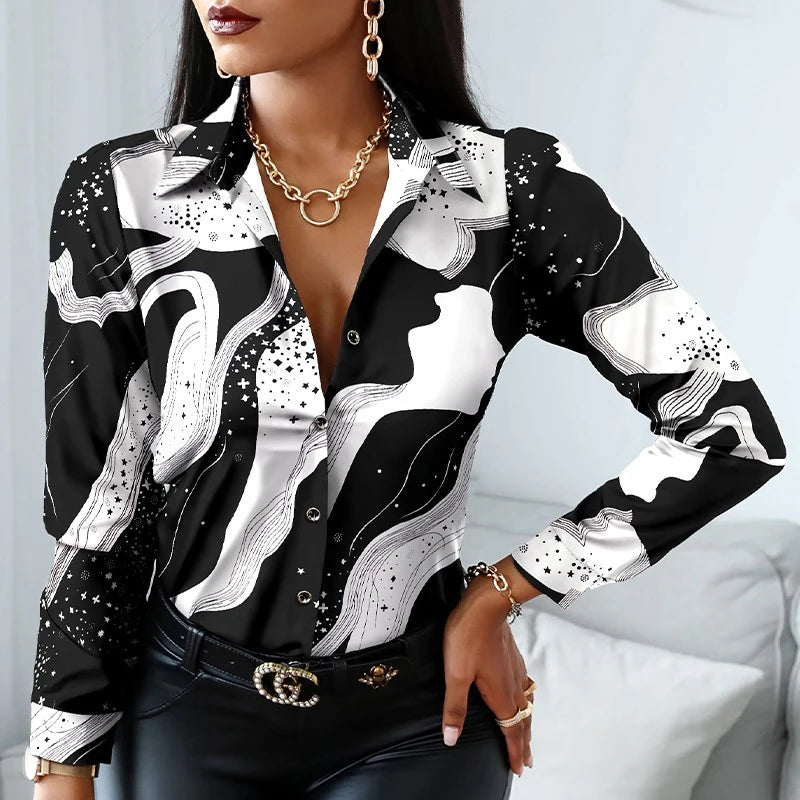 Chemise Imprimé Léopard Rayures Femme | MDN Store